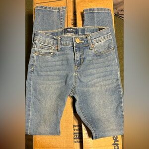 Girls denim skinny jeans